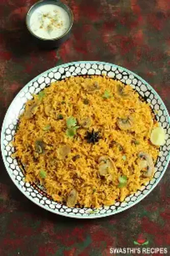 Mushroom Biryani